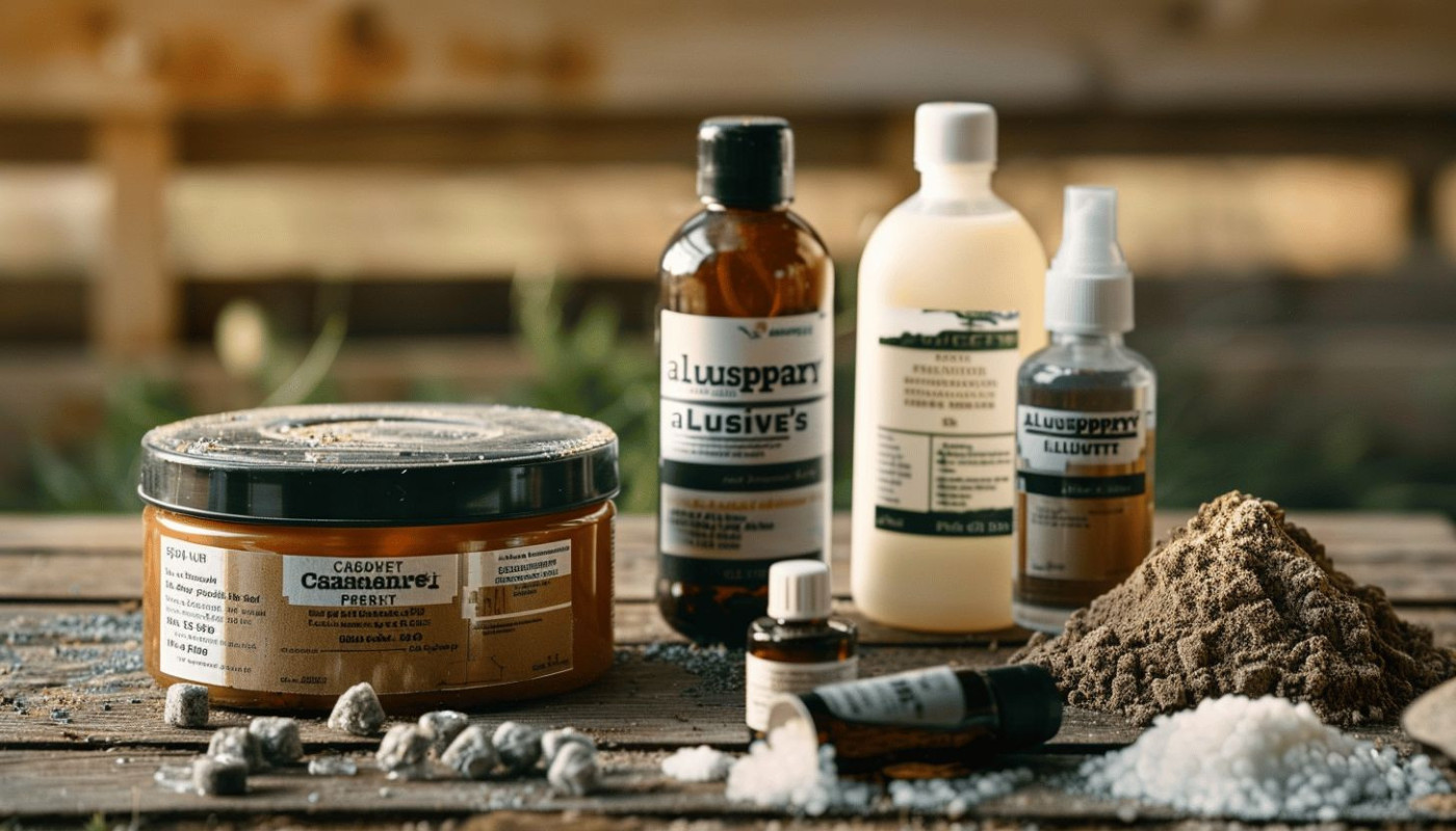 Choisir le bon produit pour le soin équin : Aluspray, liqueur de Villate, Calmivet en granulé et traitement de la fourchette pourrie à l'eau oxygénée