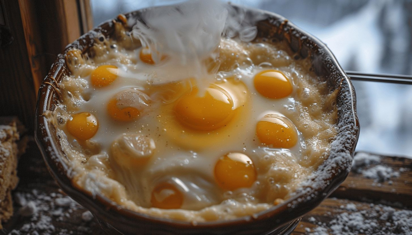 Intégrer un œuf dans la fondue savoyarde : une touche gourmande en plus