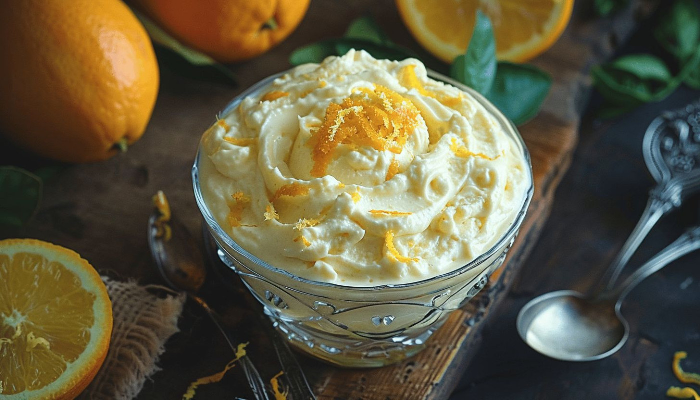Recette facile et gourmande de la crème anglaise à l'orange