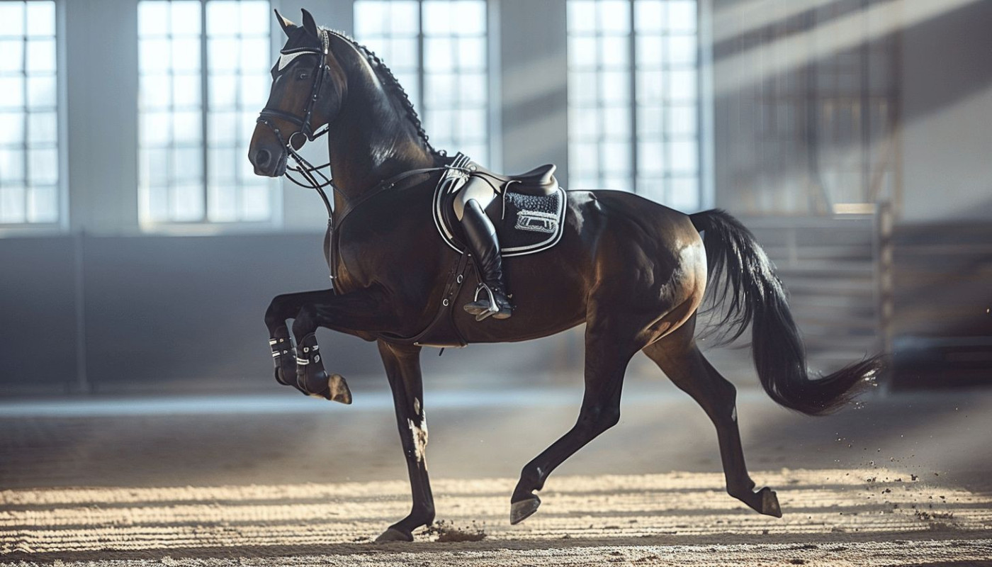 Techniques et bénéfices de l'exercice équestre croupe au mur